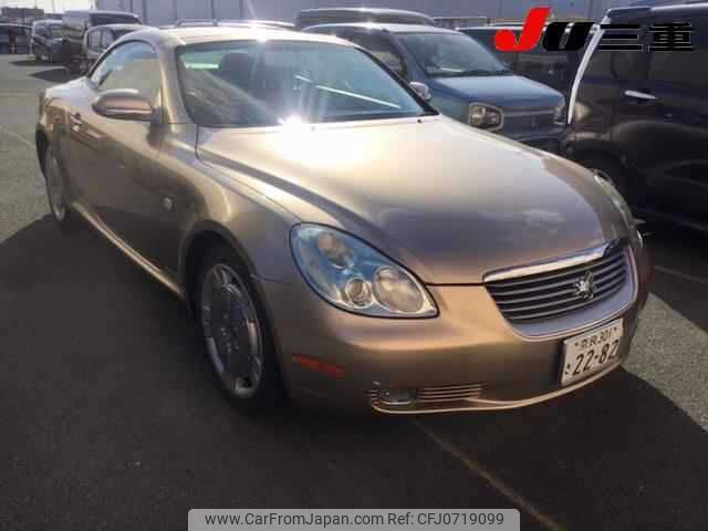 toyota soarer 2001 -TOYOTA 【奈良 301ｻ2282】--Soarer UZZ40--0009830---TOYOTA 【奈良 301ｻ2282】--Soarer UZZ40--0009830- image 1