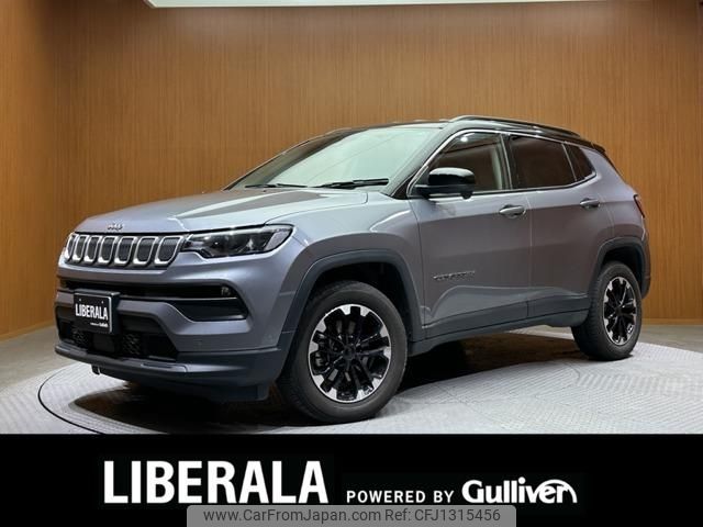 jeep compass 2021 -CHRYSLER--Jeep Compass 3BA-M624--MCANJRBB7MFA76595---CHRYSLER--Jeep Compass 3BA-M624--MCANJRBB7MFA76595- image 1