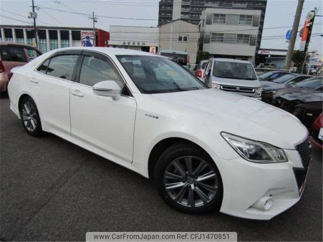 toyota crown 2013 -TOYOTA 【福山 300ﾘ4466】--Crown DAA-AWS210--AWS210-6043476---TOYOTA 【福山 300ﾘ4466】--Crown DAA-AWS210--AWS210-6043476- image 2