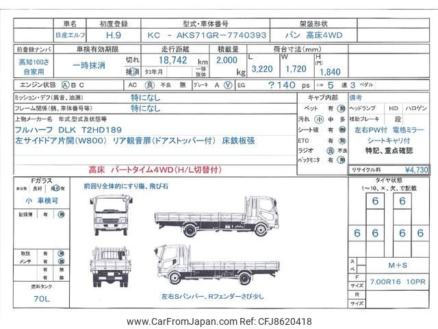 nissan atlas 1997 GOO_NET_EXCHANGE_1201187A30230526W001 image 2