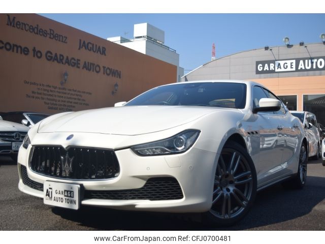 maserati ghibli 2017 -MASERATI--Maserati Ghibli ABAｰMG30A--ZAMRS57C001219069---MASERATI--Maserati Ghibli ABAｰMG30A--ZAMRS57C001219069- image 1