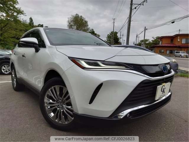 toyota harrier 2023 -TOYOTA 【秋田 301】--Harrier 6AA-AXUH85--AXUH85-0028445---TOYOTA 【秋田 301】--Harrier 6AA-AXUH85--AXUH85-0028445- image 1