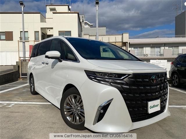 toyota alphard 2024 -TOYOTA--Alphard 3BA-AGH40W--AGH40-4001724---TOYOTA--Alphard 3BA-AGH40W--AGH40-4001724- image 1