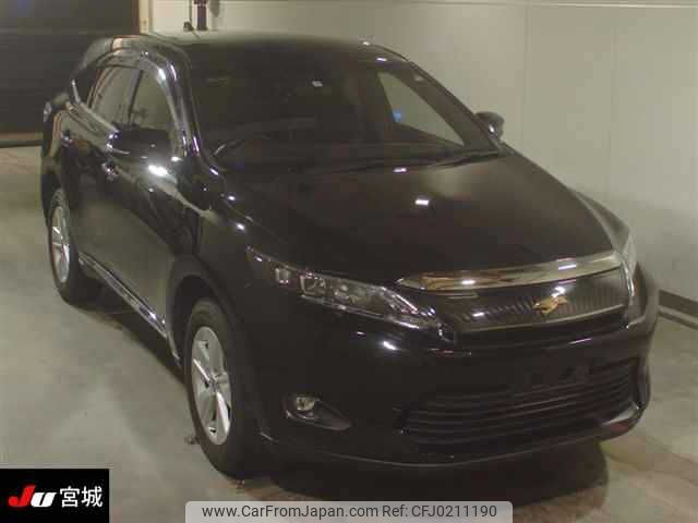 toyota harrier 2015 -TOYOTA--Harrier ZSU65W-0015048---TOYOTA--Harrier ZSU65W-0015048- image 1