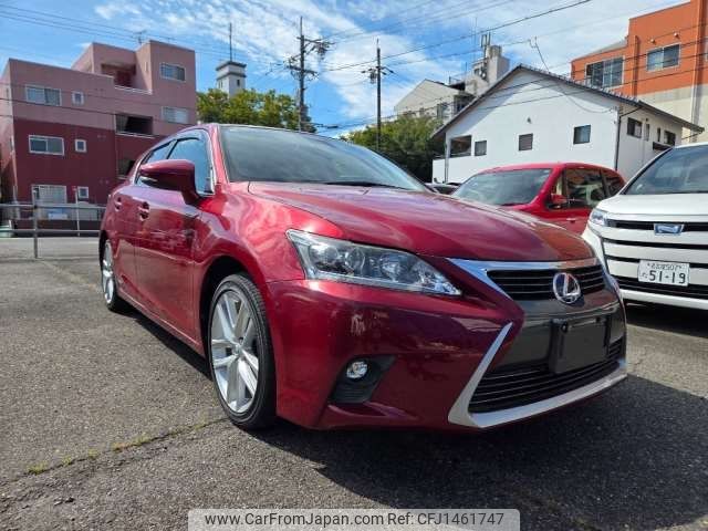 lexus ct 2016 CFJ1461747 image 1