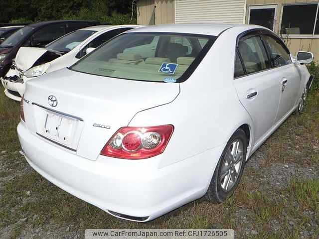 toyota mark-x 2007 CFJ1726505 image 2