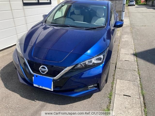 nissan leaf 2018 -NISSAN--Leaf ZAA-ZE1--ZE1-033939---NISSAN--Leaf ZAA-ZE1--ZE1-033939- image 2