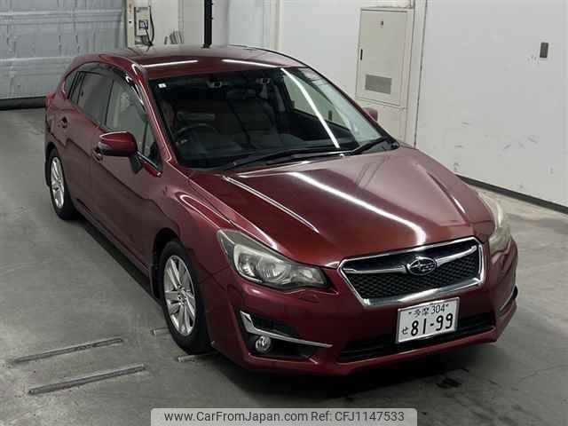 subaru impreza-wagon 2015 -SUBARU 【多摩 304セ8199】--Impreza Wagon GP7-085516---SUBARU 【多摩 304セ8199】--Impreza Wagon GP7-085516- image 1