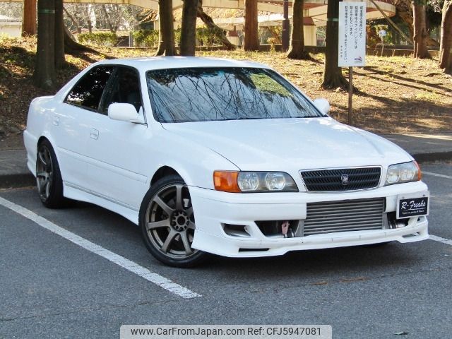 toyota chaser 1999 -TOYOTA--Chaser GF-JZX100--JZX100-0107555---TOYOTA--Chaser GF-JZX100--JZX100-0107555- image 1