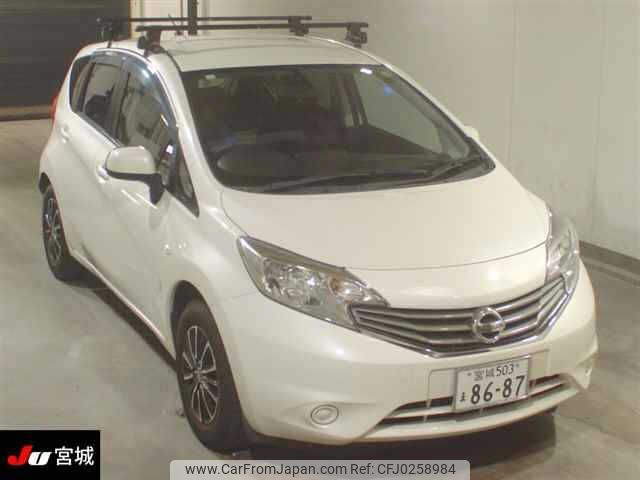 nissan note 2012 -NISSAN 【宮城 503ﾏ8687】--Note E12--039238---NISSAN 【宮城 503ﾏ8687】--Note E12--039238- image 1