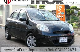 nissan march 2013 CFJ1802674