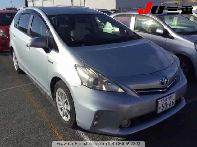 toyota prius-α 2013 -TOYOTA 【三重 301ﾇ5066】--Prius α ZVW41W--3220644---TOYOTA 【三重 301ﾇ5066】--Prius α ZVW41W--3220644- image 1