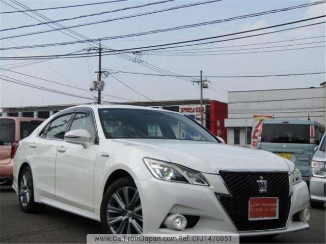 toyota crown 2013 -TOYOTA 【福山 300ﾘ4466】--Crown DAA-AWS210--AWS210-6043476---TOYOTA 【福山 300ﾘ4466】--Crown DAA-AWS210--AWS210-6043476- image 1