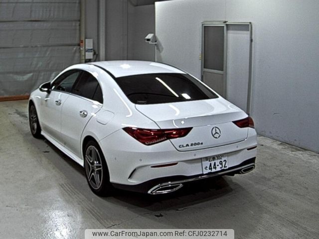 mercedes-benz cla-class 2022 -MERCEDES-BENZ 【広島 302せ4492】--Benz CLA 118312M-W1K1183122N340351---MERCEDES-BENZ 【広島 302せ4492】--Benz CLA 118312M-W1K1183122N340351- image 2