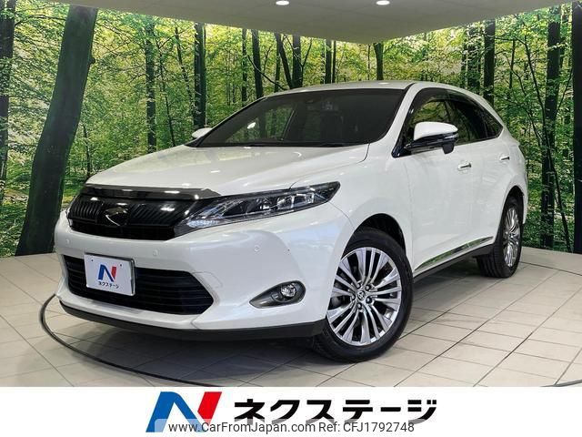 toyota harrier 2017 CFJ1792748 image 1