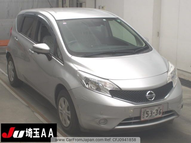 nissan note 2016 -NISSAN--Note E12-484026---NISSAN--Note E12-484026- image 1