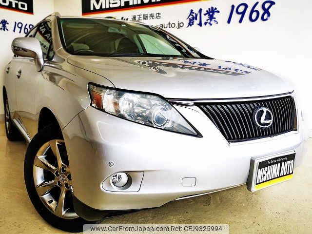 lexus rx 2009 -LEXUS--Lexus RX GGL10W--2403852---LEXUS--Lexus RX GGL10W--2403852- image 1