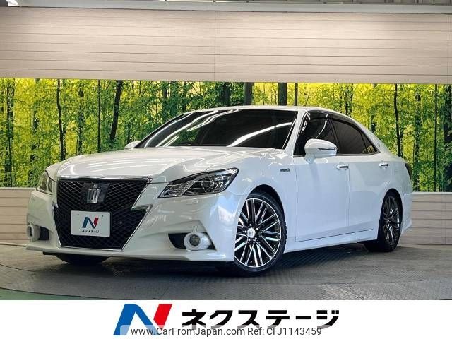 toyota crown 2013 -TOYOTA--Crown DAA-AWS210--AWS210-6005477---TOYOTA--Crown DAA-AWS210--AWS210-6005477- image 1