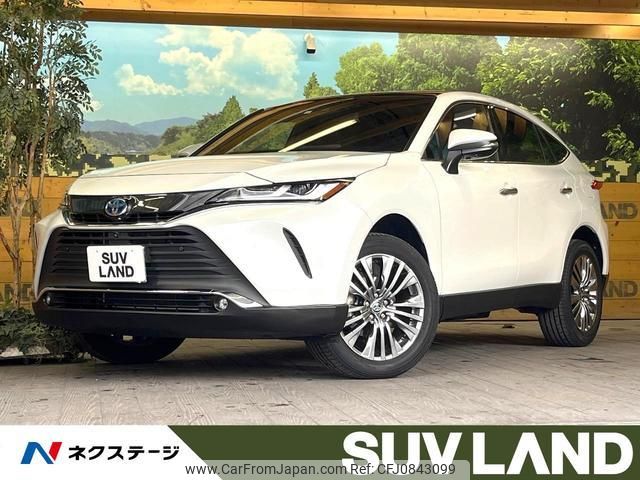 toyota harrier-hybrid 2022 quick_quick_AXUH80_AXUH80-0050005 image 1