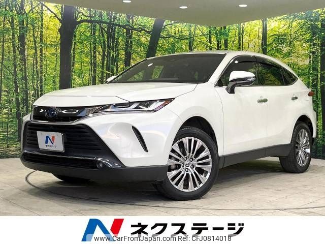 toyota harrier 2021 -TOYOTA--Harrier 6AA-AXUH80--AXUH80-0020708---TOYOTA--Harrier 6AA-AXUH80--AXUH80-0020708- image 1