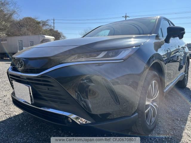 toyota harrier 2022 quick_quick_6BA-MXUA80_MXUA80-0082089 image 1