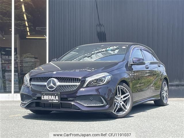 mercedes-benz a-class 2016 -MERCEDES-BENZ--Benz A Class DBA-176042--WDD1760422V136897---MERCEDES-BENZ--Benz A Class DBA-176042--WDD1760422V136897- image 1