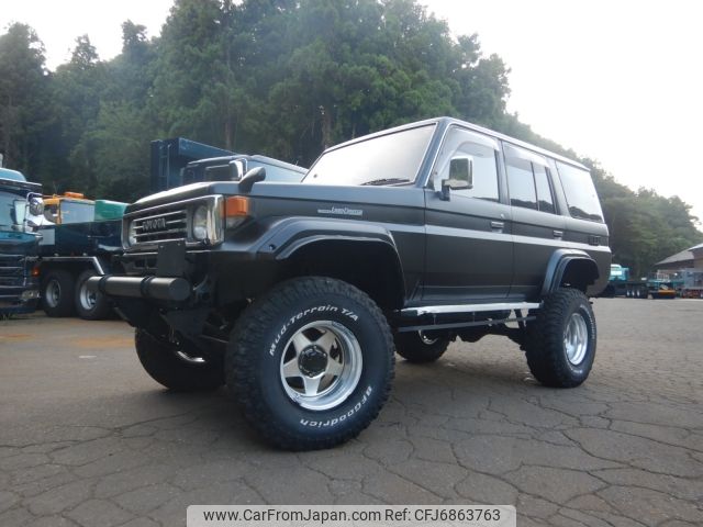 toyota land-cruiser 1993 -TOYOTA--Land Cruiser U-HZJ77HVｶｲ--HZJ77-0003550---TOYOTA--Land Cruiser U-HZJ77HVｶｲ--HZJ77-0003550- image 1