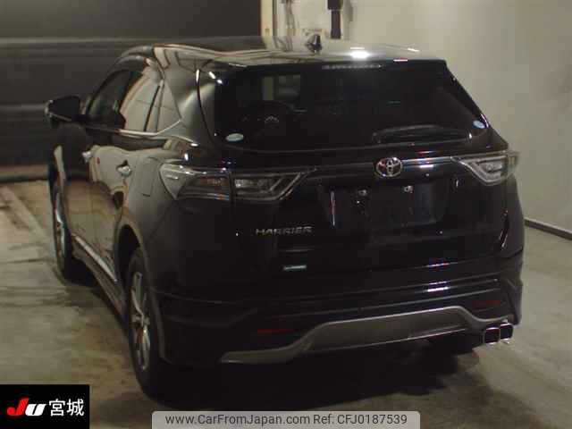 toyota harrier 2016 -TOYOTA--Harrier ZSU65W--0017930---TOYOTA--Harrier ZSU65W--0017930- image 2