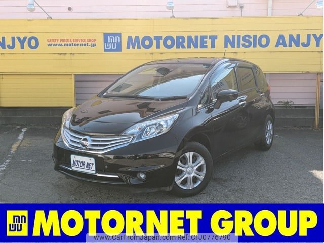 nissan note 2014 -NISSAN--Note DBA-E12--E12-315839---NISSAN--Note DBA-E12--E12-315839- image 1