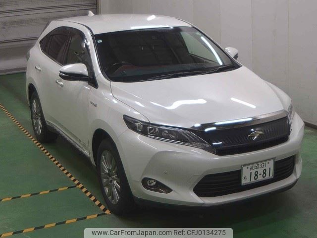 toyota harrier 2014 -TOYOTA 【長岡 331ﾁ1881】--Harrier AVU65W--0022427---TOYOTA 【長岡 331ﾁ1881】--Harrier AVU65W--0022427- image 1