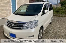 toyota alphard 2007 CFJ1647595