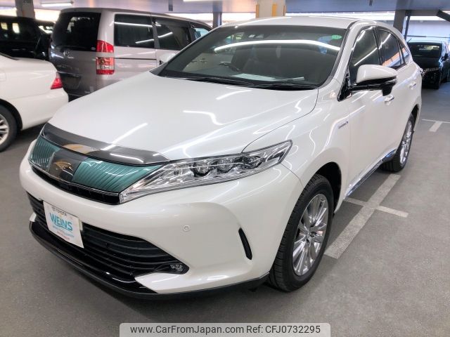 toyota harrier-hybrid 2018 AF-AVU65-0057081 image 1