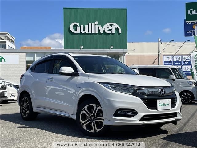 honda vezel 2019 -HONDA--VEZEL DAA-RU3--RU3-1344703---HONDA--VEZEL DAA-RU3--RU3-1344703- image 1