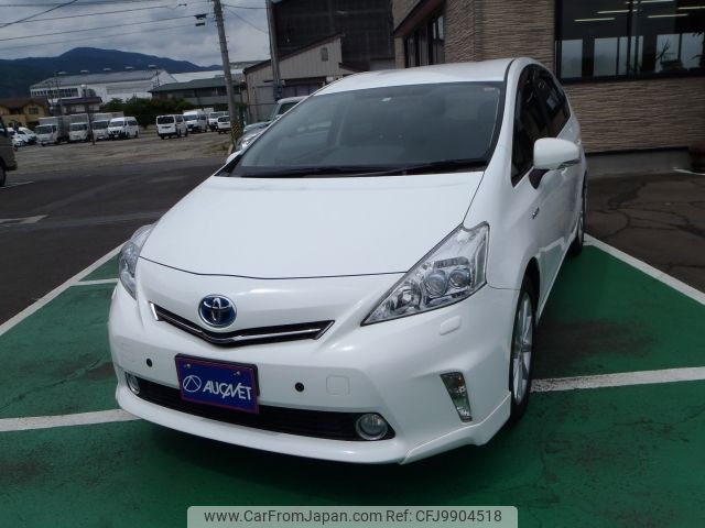 toyota prius-α 2012 -TOYOTA--Prius α DAA-ZVW41W--ZVW41-3103457---TOYOTA--Prius α DAA-ZVW41W--ZVW41-3103457- image 1