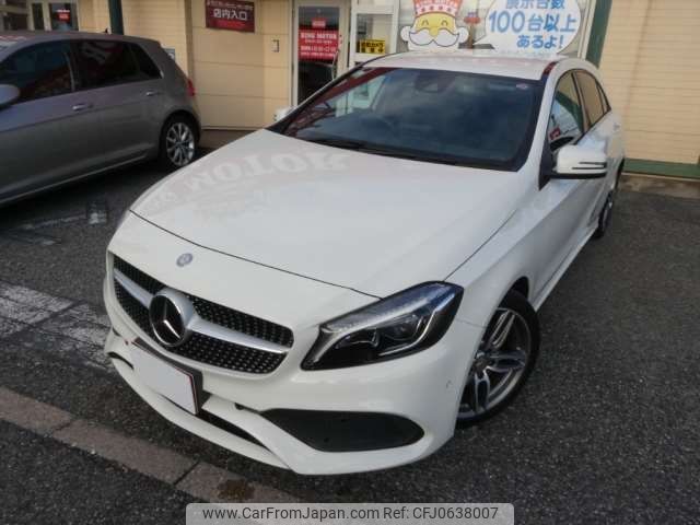 mercedes-benz a-class 2016 -MERCEDES-BENZ--Benz A Class DBA-176042--WDD1760422V127360---MERCEDES-BENZ--Benz A Class DBA-176042--WDD1760422V127360- image 1