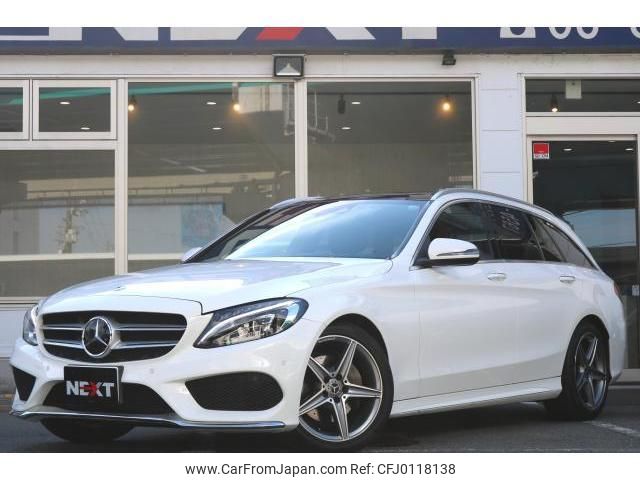 mercedes-benz c-class-station-wagon 2017 quick_quick_DBA-205240C_WDD2052402F648188 image 1