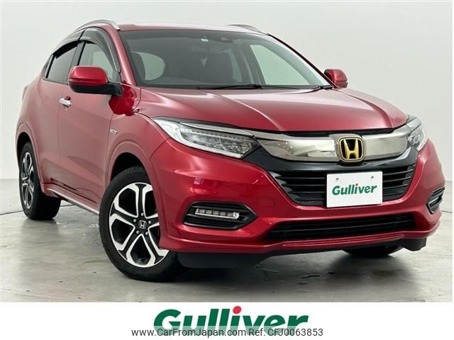 honda vezel 2019 -HONDA--VEZEL DAA-RU3--RU3-1344990---HONDA--VEZEL DAA-RU3--RU3-1344990- image 1