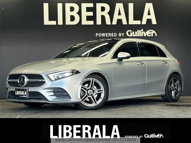 mercedes-benz a-class 2019 -MERCEDES-BENZ--Benz A Class 3DA-177012--WDD1770122J087037---MERCEDES-BENZ--Benz A Class 3DA-177012--WDD1770122J087037- image 1