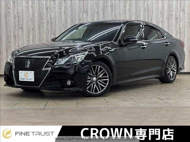 toyota crown 2014 -TOYOTA--Crown DAA-AWS210--AWS210-6059615---TOYOTA--Crown DAA-AWS210--AWS210-6059615- image 1