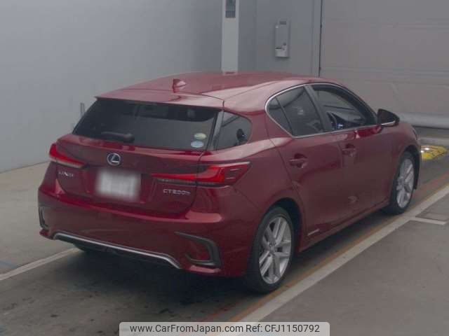 lexus ct 2021 -LEXUS 【広島 344ｽ 112】--Lexus CT 6AA-ZWA10--ZWA10-2371398---LEXUS 【広島 344ｽ 112】--Lexus CT 6AA-ZWA10--ZWA10-2371398- image 2