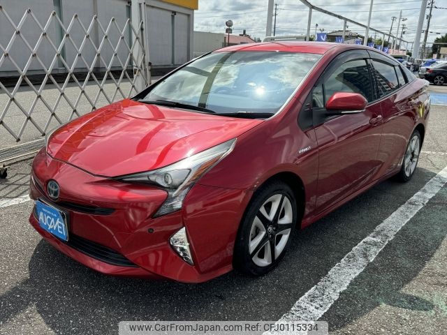 toyota prius 2016 -TOYOTA--Prius DAA-ZVW55--ZVW55-8012429---TOYOTA--Prius DAA-ZVW55--ZVW55-8012429- image 1