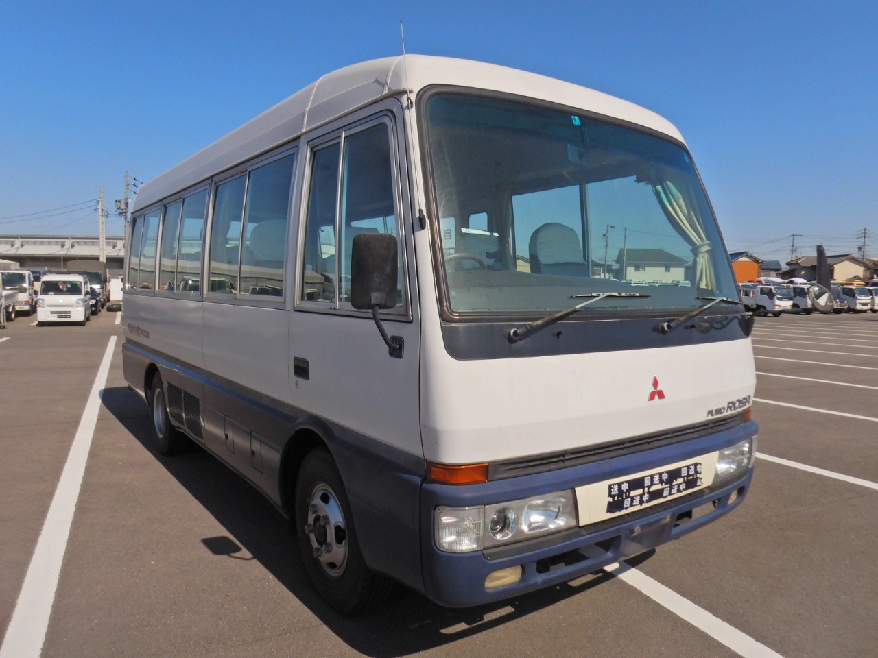 1998 Mitsubishi Fuso Rosa Bus KC-BE438E 2WD - Car Price $8,548