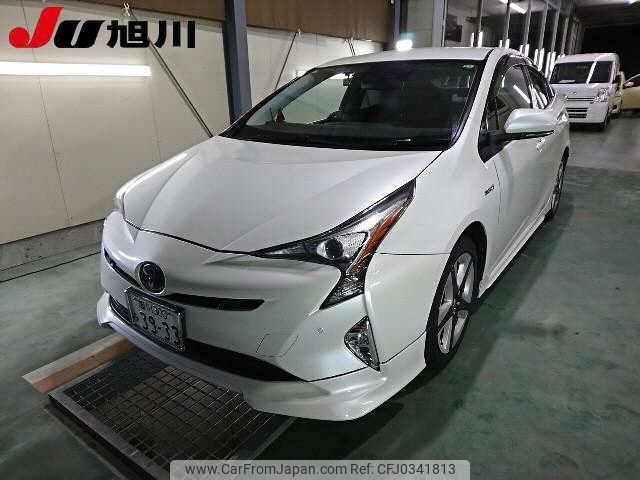 toyota prius 2016 -TOYOTA 【旭川 300ﾐ3933】--Prius ZVW55--8012813---TOYOTA 【旭川 300ﾐ3933】--Prius ZVW55--8012813- image 1