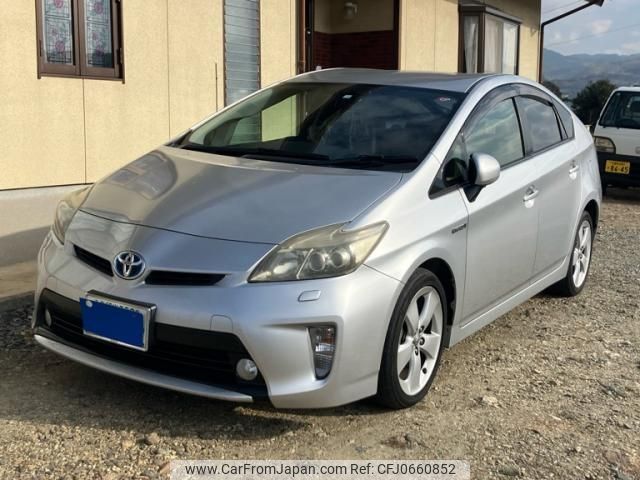 toyota prius 2012 -TOYOTA--Prius DAA-ZVW30--ZVW30-5392842---TOYOTA--Prius DAA-ZVW30--ZVW30-5392842- image 1