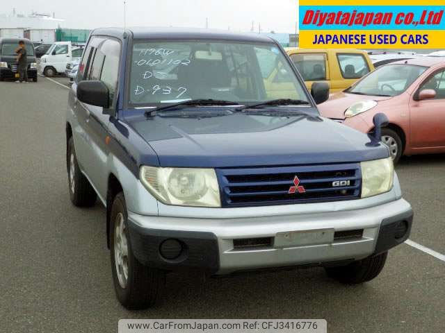 mitsubishi pajero-io 1999 No.11984 image 1