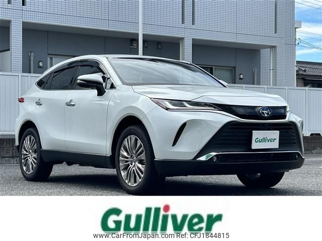 toyota harrier 2025 CFJ1844815 image 1