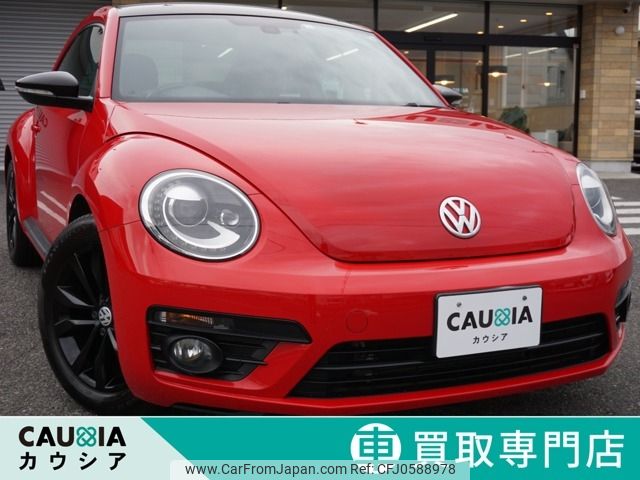 volkswagen the-beetle 2018 -VOLKSWAGEN--VW The Beetle DBA-16CBZ--WVWZZZ16ZJM707217---VOLKSWAGEN--VW The Beetle DBA-16CBZ--WVWZZZ16ZJM707217- image 1