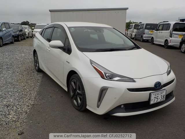 toyota prius 2019 -TOYOTA 【野田 500ｱ1234】--Prius DAA-ZVW55--ZVW55-6006667---TOYOTA 【野田 500ｱ1234】--Prius DAA-ZVW55--ZVW55-6006667- image 1