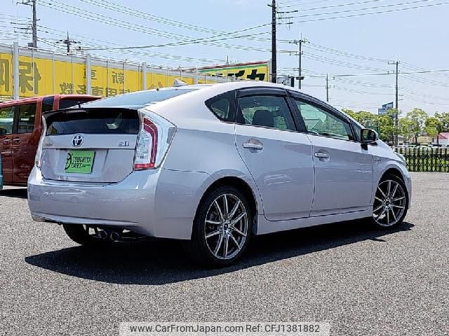 toyota prius 2012 quick_quick_DAA-ZVW30_ZVW30-5565213 image 2