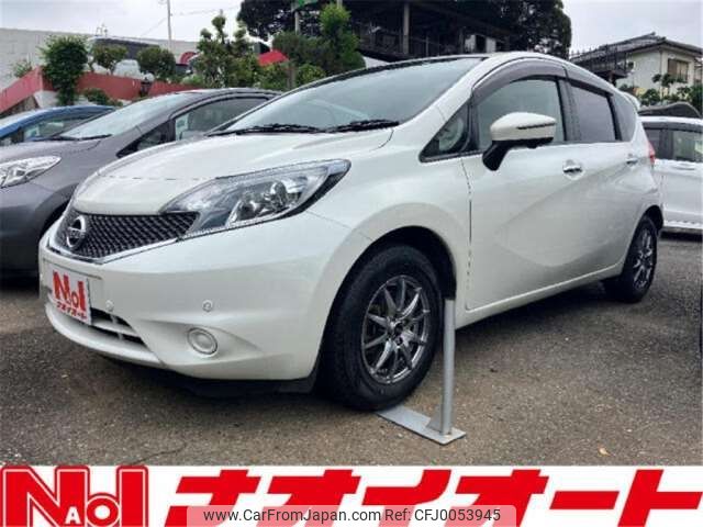 nissan note 2016 -NISSAN 【つくば 501ｿ8750】--Note DBA-E12--E12-437204---NISSAN 【つくば 501ｿ8750】--Note DBA-E12--E12-437204- image 1